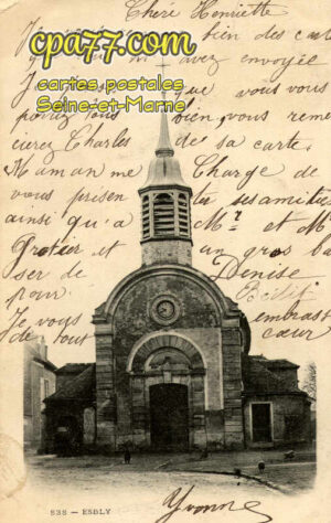 Esbly (Seine-et-Marne) - L&rsquo;Eglise