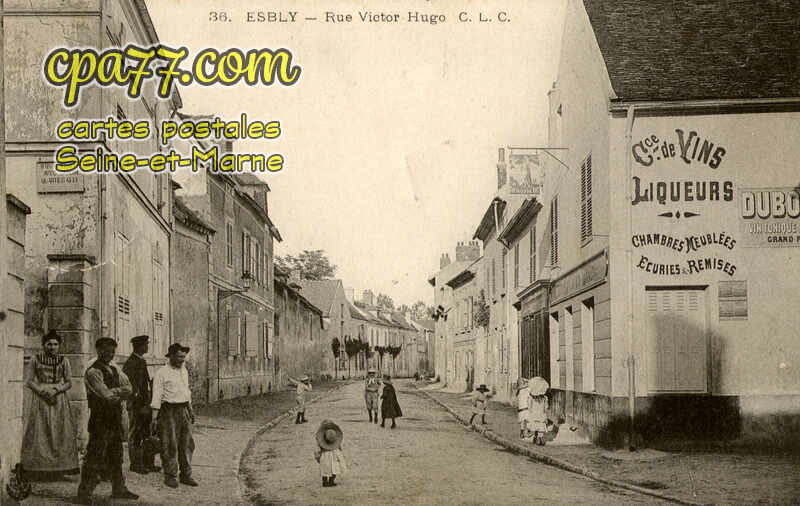Esbly (Seine-et-Marne) - Rue Victor Hugo (en l&rsquo;état)