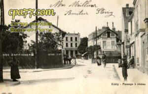 Esbly (Seine-et-Marne) - Passage à niveau