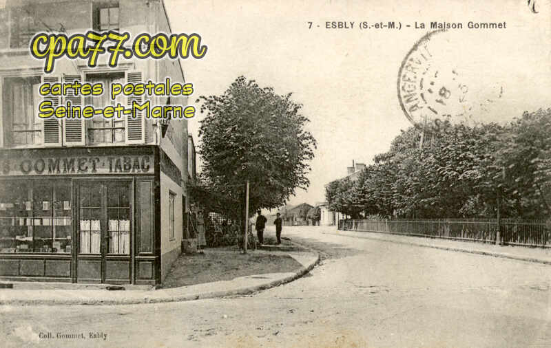 Esbly (Seine-et-Marne) - La Maison Gommet