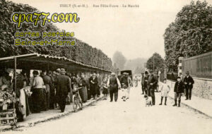 Esbly (Seine-et-Marne) - Rue Félix-Faure – Le Marché