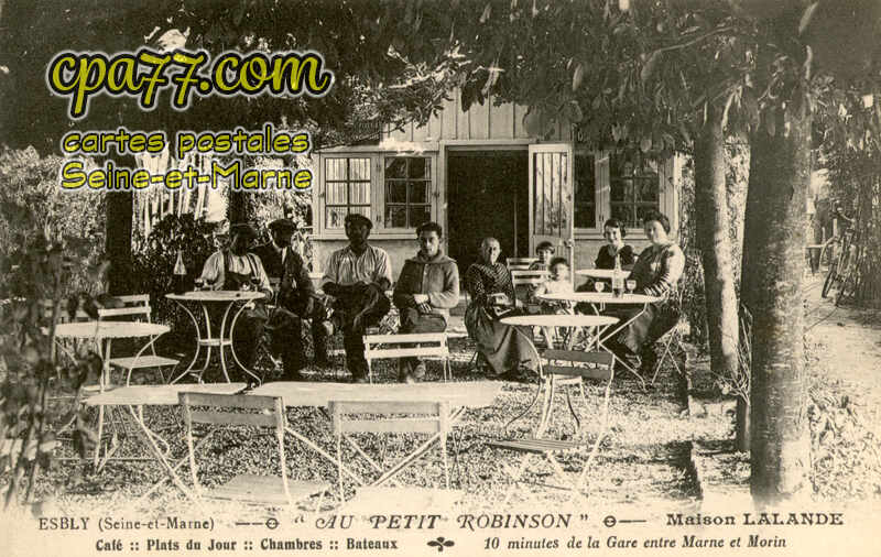 Esbly (Seine-et-Marne) - Au Petit Robinson – Maison Lalande