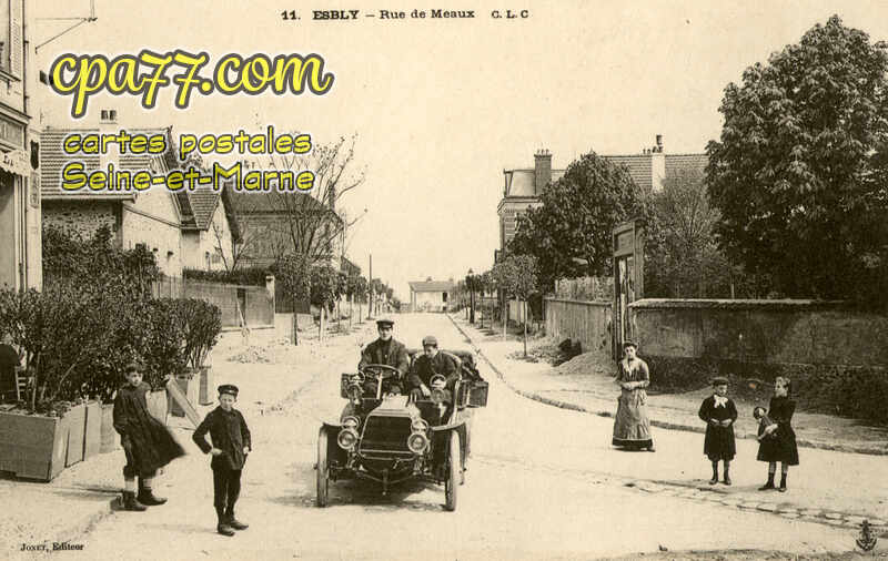 Esbly (Seine-et-Marne) - Rue de Meaux
