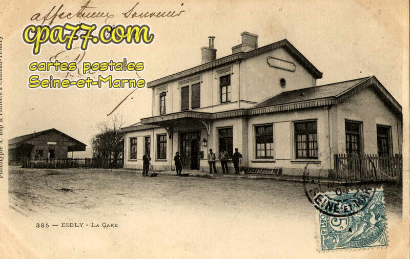 Esbly (Seine-et-Marne) - La Gare