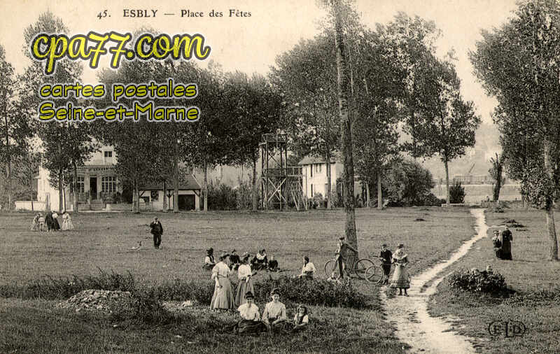 Esbly (Seine-et-Marne) - Place des Fêtes