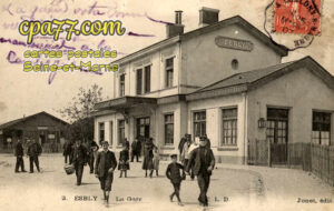 Esbly (Seine-et-Marne) - La Gare (en l&rsquo;état)