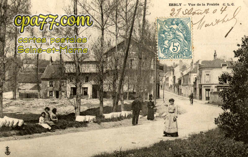 Esbly (Seine-et-Marne) - Vue de la Prairie