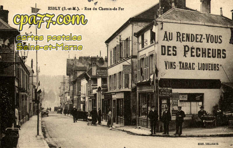 Esbly (Seine-et-Marne) - Rue du Chemin de Fer