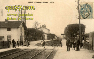 Esbly (Seine-et-Marne) - Passage à Niveau