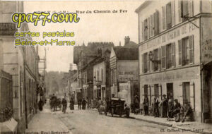 Esbly (Seine-et-Marne) - Rue du Chemin de Fer