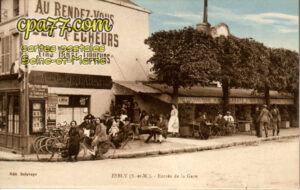 Esbly (Seine-et-Marne) - Entrée de la Gare