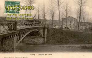 Esbly (Seine-et-Marne) - Le Pont du Canal