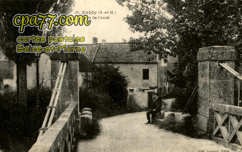 Esbly (Seine-et-Marne) - Rue de Condé