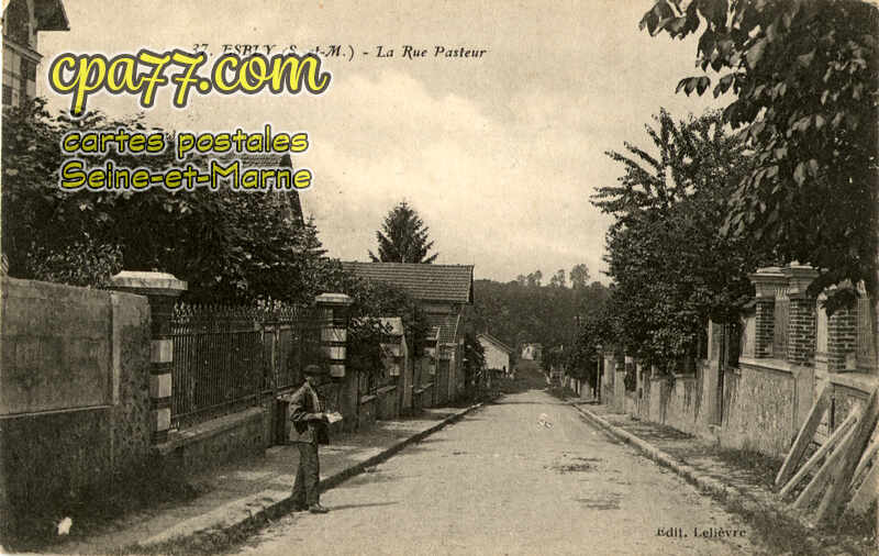 Esbly (Seine-et-Marne) - La Rue Pasteur