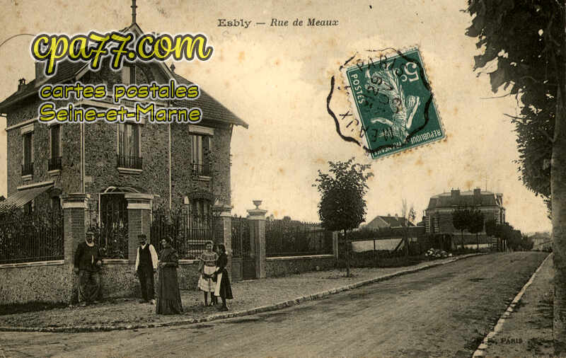 Esbly (Seine-et-Marne) - Rue de Meaux