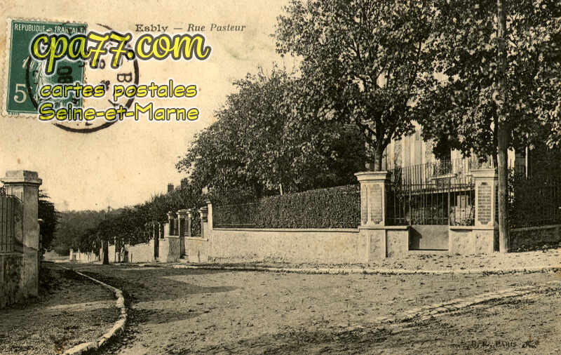 Esbly (Seine-et-Marne) - Rue Pasteur