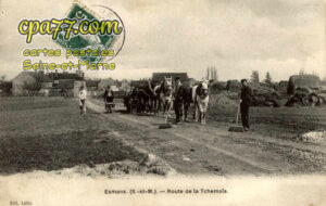 Esmans (Seine-et-Marne) - Route de la Tchemaïa