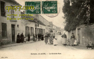 Esmans (Seine-et-Marne) - La Grande-Rue