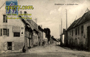 Étrépilly (Seine-et-Marne) - La Grande Rue