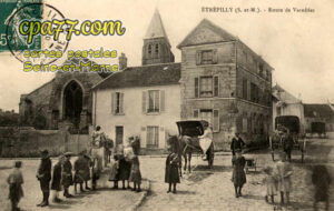 Étrépilly (Seine-et-Marne) - Route de Vareddes