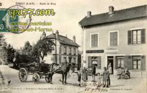 Éverly (Seine-et-Marne) - Route de Bray