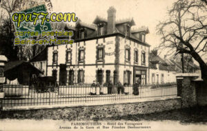 Faremoutiers (Seine-et-Marne) - Hôtel des Voyageurs – Avenue de la Gare et Rue Desfourneaux