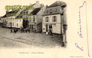 Faremoutiers (Seine-et-Marne) - Place du Marché