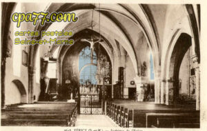 Féricy (Seine-et-Marne) - Intérieur de l&rsquo;Eglise