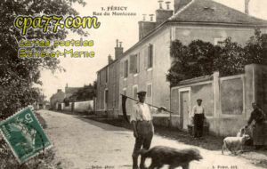 Féricy (Seine-et-Marne) - Rue de Montceau