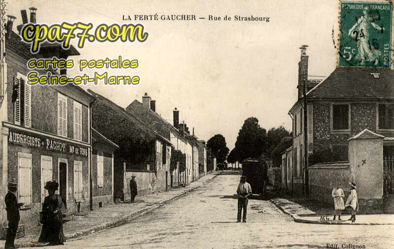 La Ferté Gaucher (Seine-et-Marne) - Rue de Strasbourg