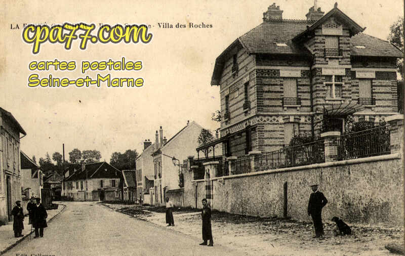 La Ferté Gaucher (Seine-et-Marne) - Rue de Sezanne – Villa des Roches