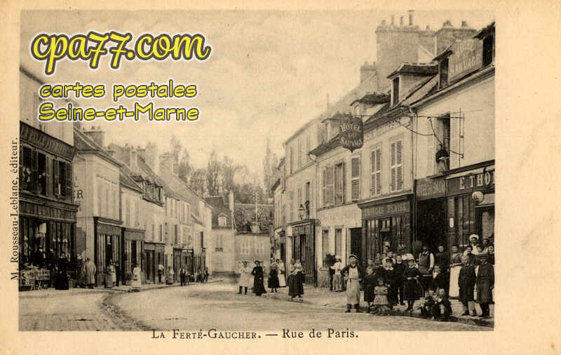 La Ferté Gaucher (Seine-et-Marne) - Rue de Paris