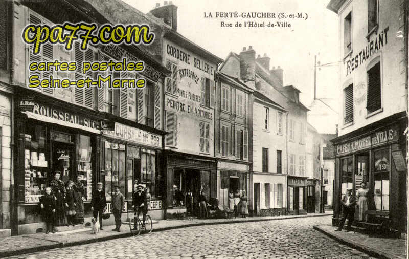 La Ferté Gaucher (Seine-et-Marne) - Rue de l&rsquo;Hôtel de Ville