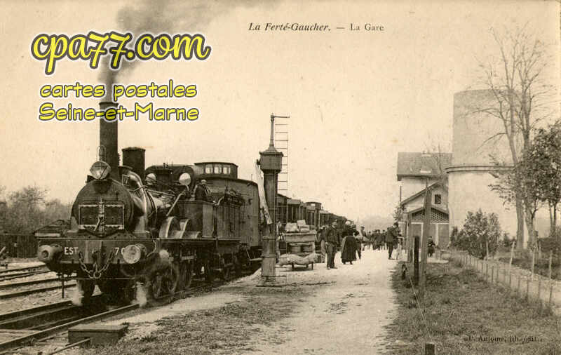 La Ferté Gaucher (Seine-et-Marne) - La Gare