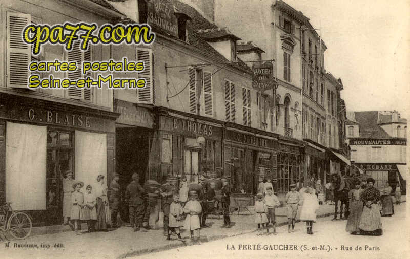 La Ferté Gaucher (Seine-et-Marne) - Rue de Paris