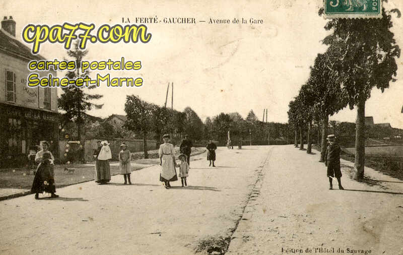 La Ferté Gaucher (Seine-et-Marne) - Avenue de la Gare
