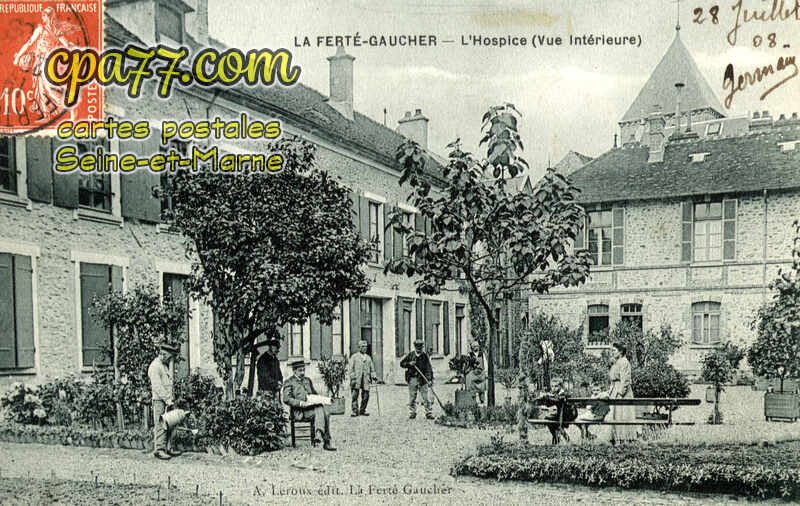 La Ferté Gaucher (Seine-et-Marne) - L&rsquo;Hospice ( Vue Intérieure)