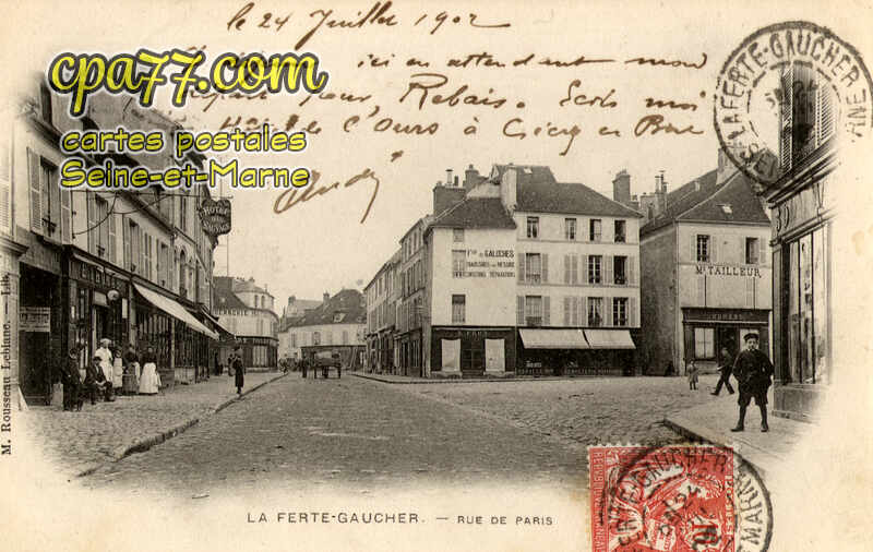 La Ferté Gaucher (Seine-et-Marne) - Rue de Paris