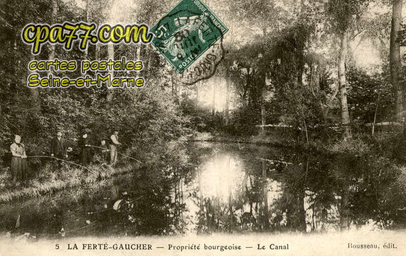 La Ferté Gaucher (Seine-et-Marne) - Propriété bourgeoise – Le Canal