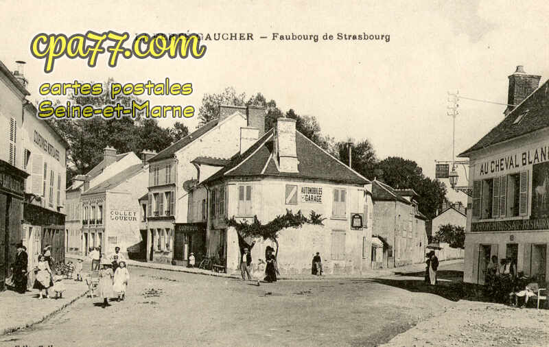 La Ferté Gaucher (Seine-et-Marne) - Faubourg de Strasbourg
