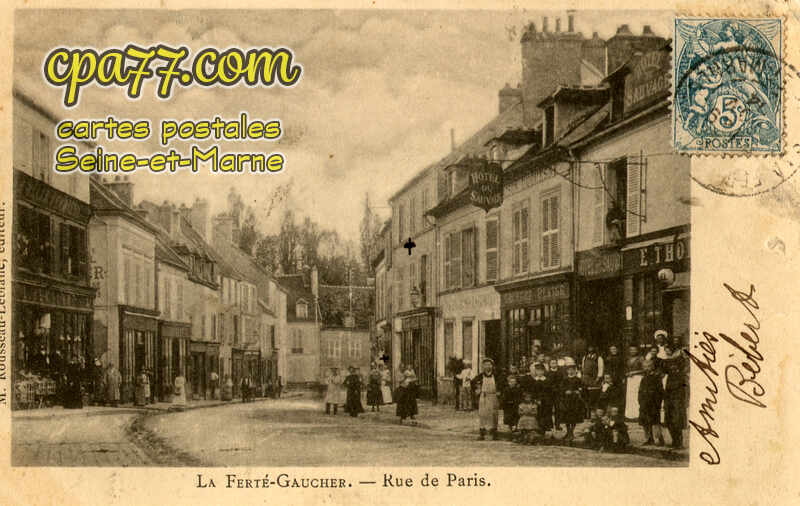 La Ferté Gaucher (Seine-et-Marne) - Rue de Paris