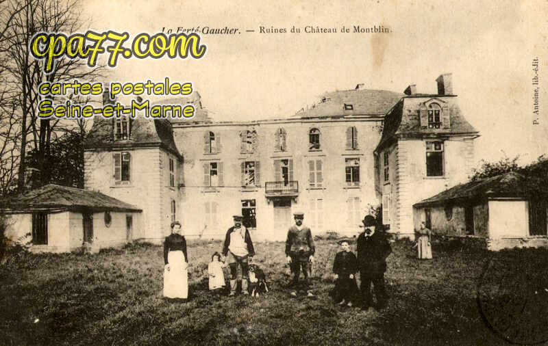 La Ferté Gaucher (Seine-et-Marne) - Ruines du Château de Montblin