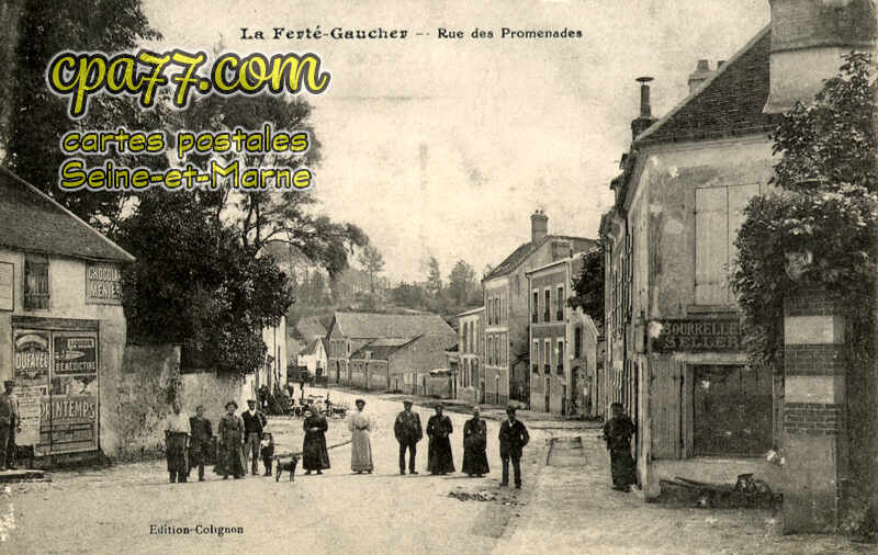La Ferté Gaucher (Seine-et-Marne) - Rue des Promenades