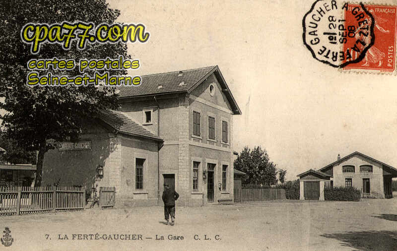 La Ferté Gaucher (Seine-et-Marne) - La Gare