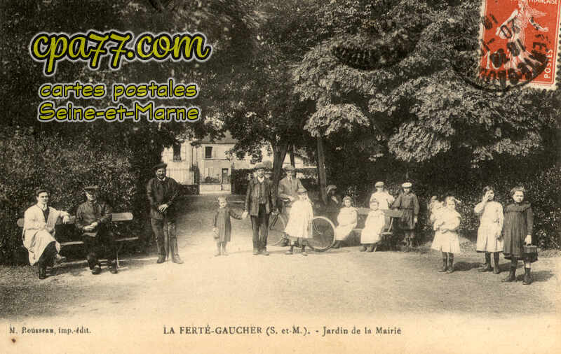 La Ferté Gaucher (Seine-et-Marne) - Jardin de la Mairie
