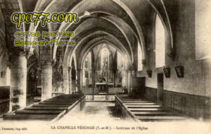La Ferté Gaucher (Seine-et-Marne) - La Chapelle-Véronge – Intérieur de l&rsquo;Eglise