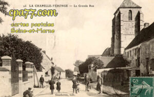 La Ferté Gaucher (Seine-et-Marne) - La Chapelle-Véronge – La Grande Rue
