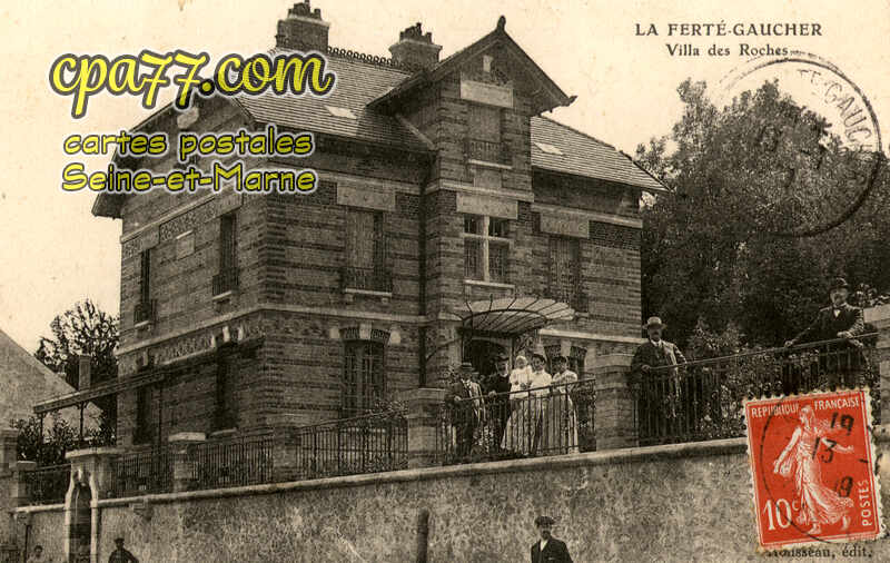 La Ferté Gaucher (Seine-et-Marne) - Villa des Roches