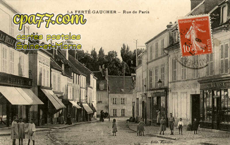 La Ferté Gaucher (Seine-et-Marne) - Rue de Paris