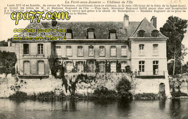 La Ferté Sous Jouarre (Seine-et-Marne) - Château de l&rsquo;Ile